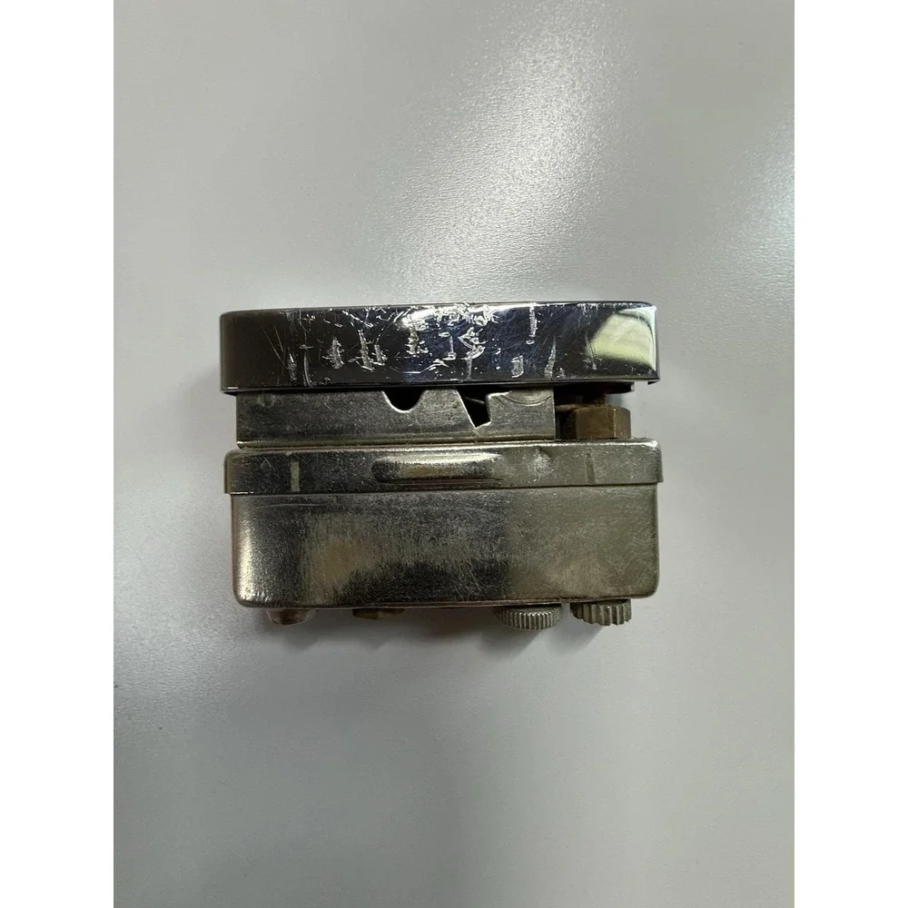 Vintage Evans Table Lighter in a Glass Casing
